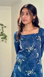 Cotton Long Straight Kurti