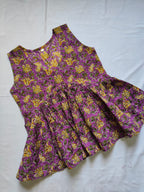 Cotton peplum top Ready to ship