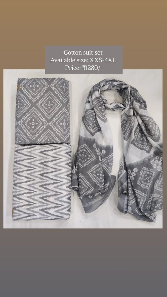 Cotton suit set