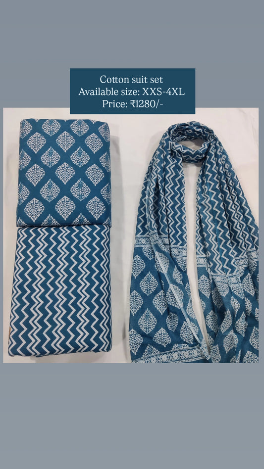 Cotton suit set