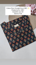 Ready To Ship Cotton Short Kurti