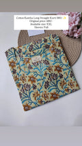 Ready To Ship Cotton Long Kurti