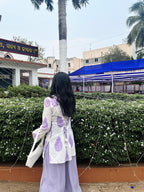 Cotton Dobby Short Kurti & Peplum Top