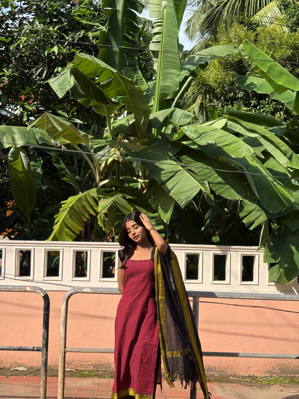 Mangalgiri South Cotton Suit Set