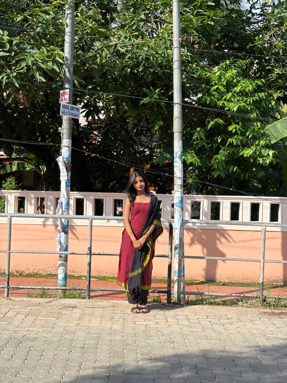 Mangalgiri South Cotton Suit Set