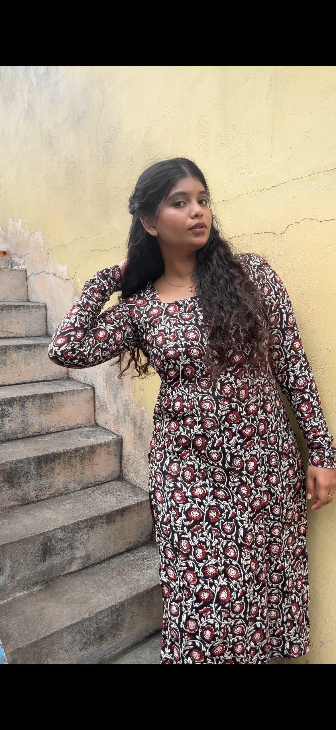 Cotton Long Straight Kurti