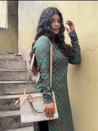 Cotton Long Straight Kurti