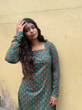 Cotton Long Straight Kurti