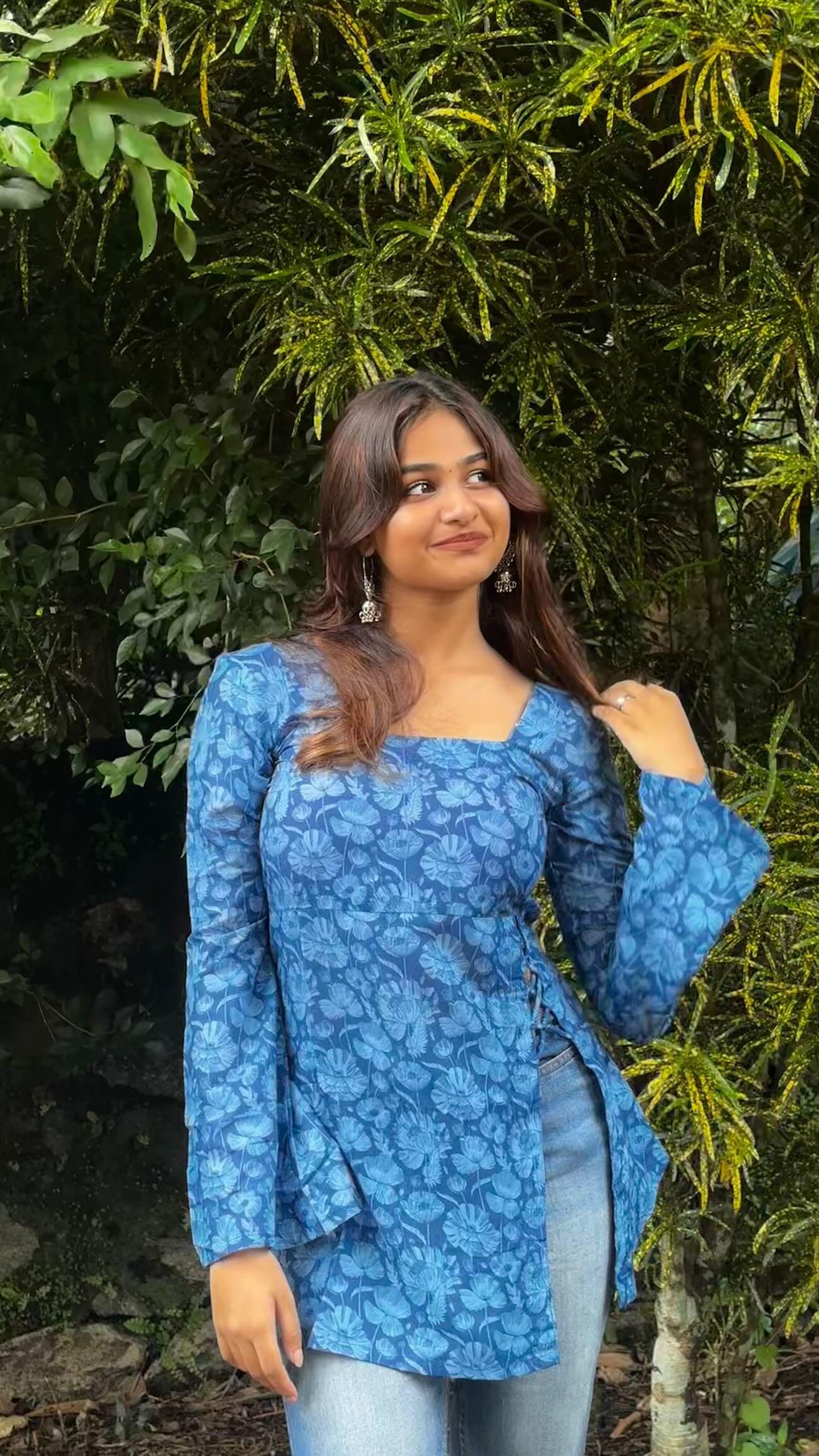 Poly Cotton Short Kurti & Peplum Top