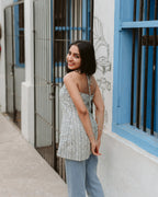 Halter Neck Backless Short Kurti