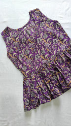 Cotton peplum top Ready to ship