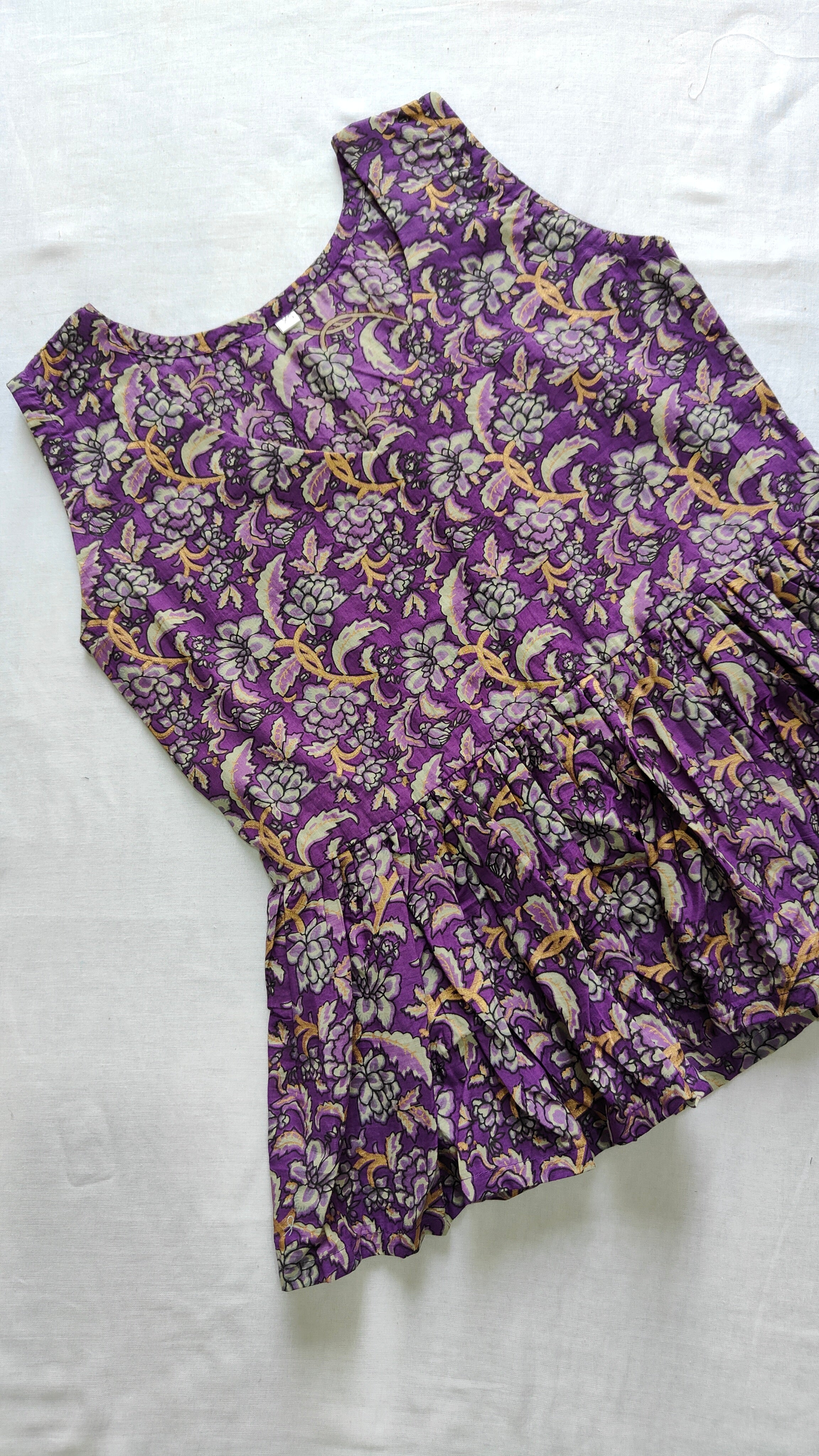 Cotton peplum top Ready to ship