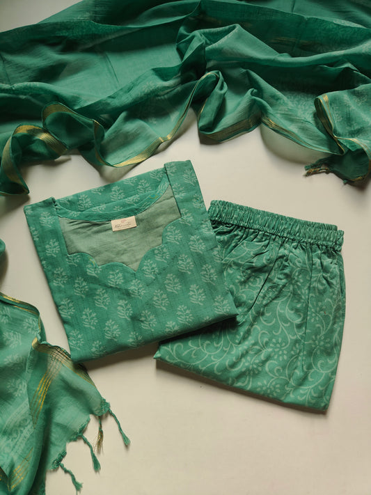 Ready to ship south cotton suit set