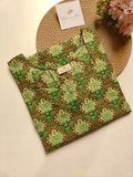 Cotton Long Straight Kurti