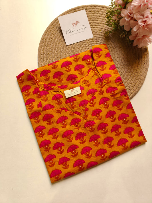 Cotton Anarkali kurti