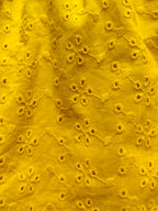 Mustard hakoba Girls frock