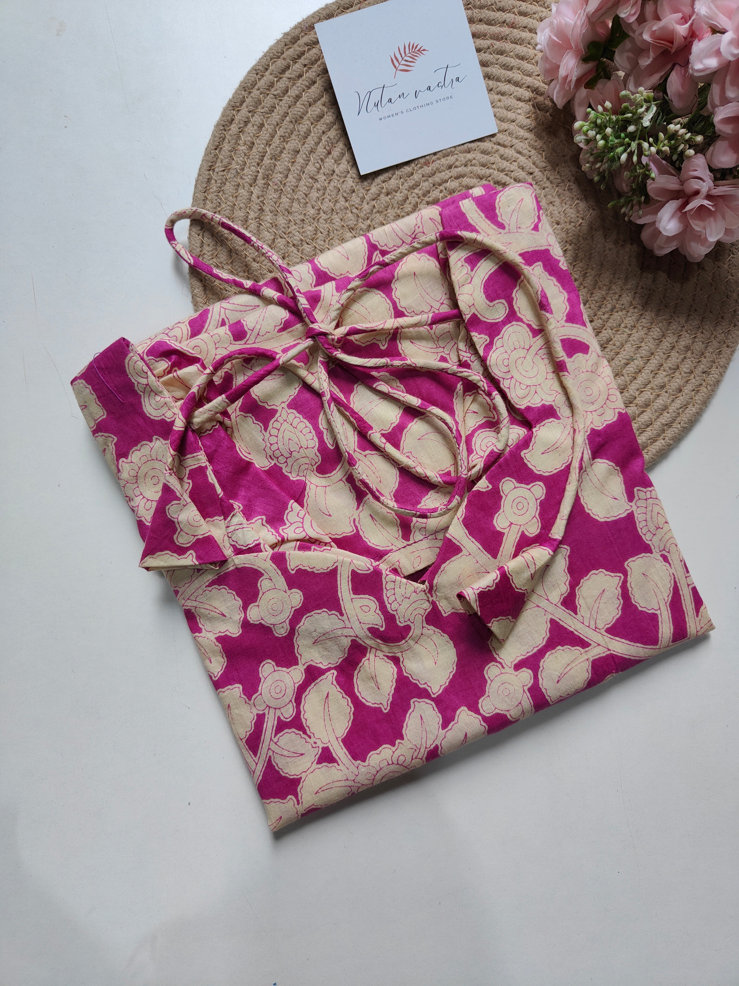 Cotton Long Straight Kurti