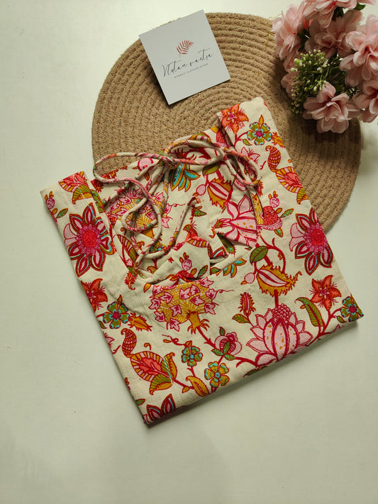 Cotton flex short kurti