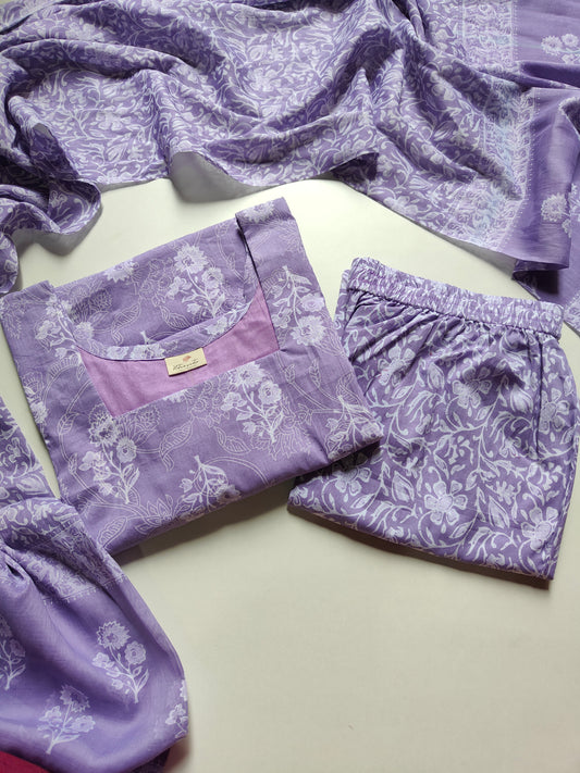 Cotton suit set