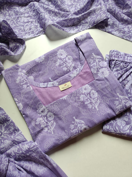 Cotton suit set
