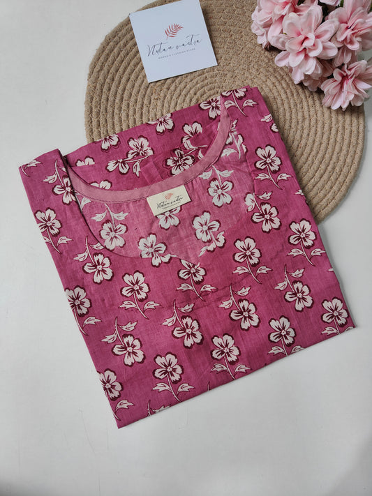 Ready to ship cotton short kurti
