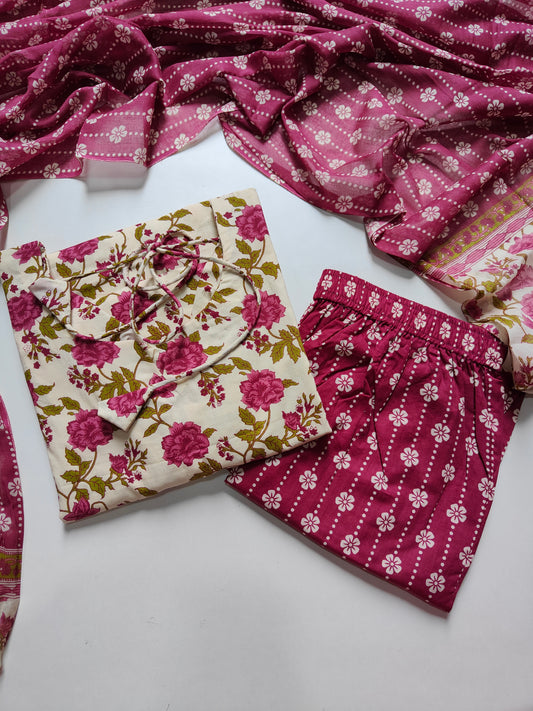 Cotton suit set