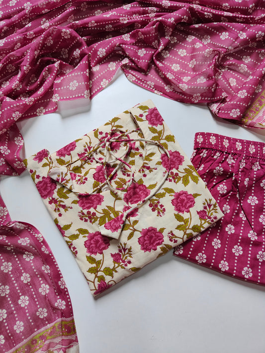 Cotton suit set