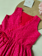 Ready To Ship Pink Hakoba Girls Frock
