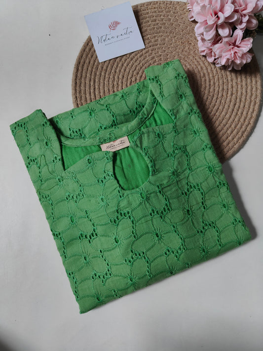 Ready to Ship Hakoba Long Straight Kurti