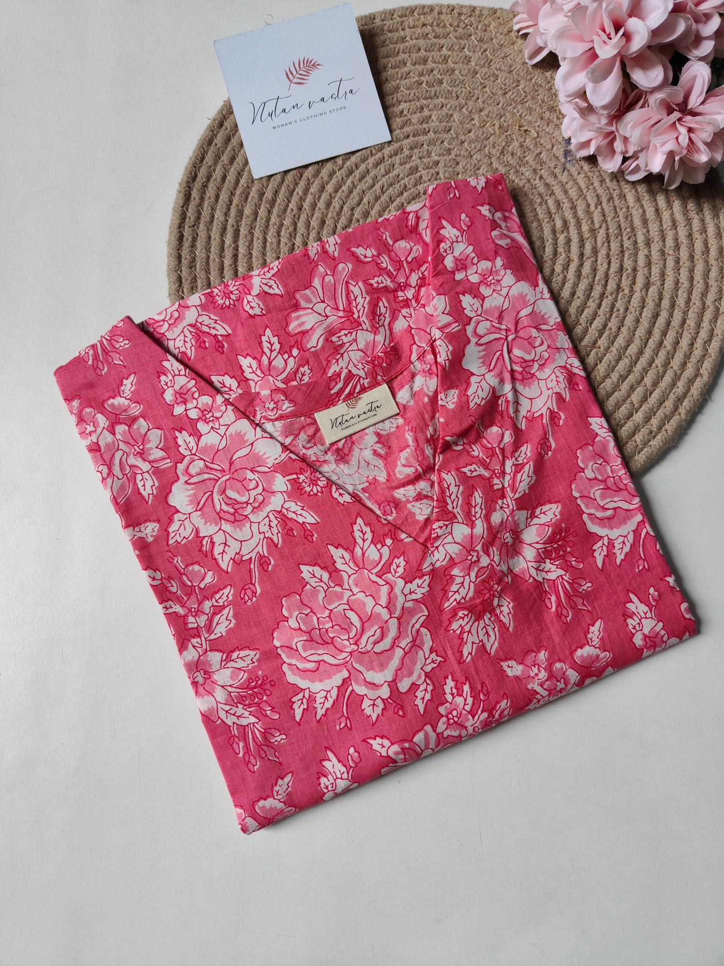Ready To Ship Cotton Kantha Short kurti