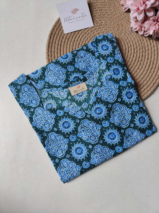 Ready to Ship Cotton Kantha Short kurti