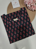 Ready To Ship Cotton Kantha Long Straight Kurti