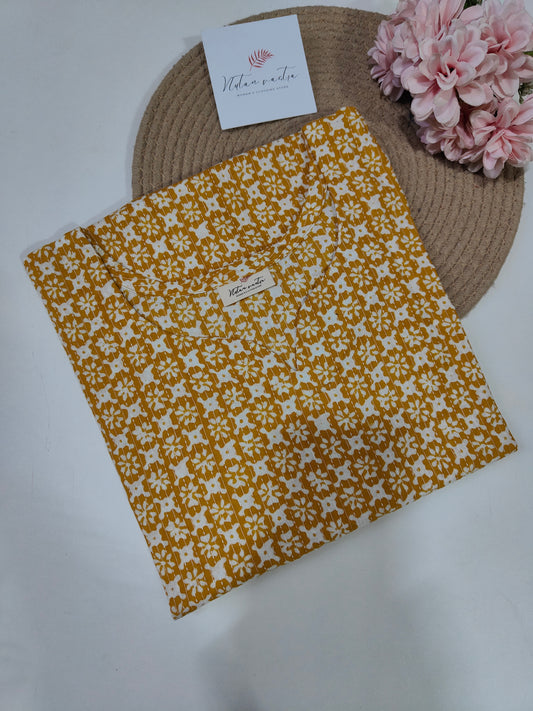 Ready To Ship Cotton Kantha Long Straight Kurti