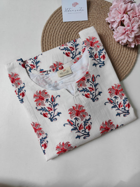 Cotton Anarkali kurti