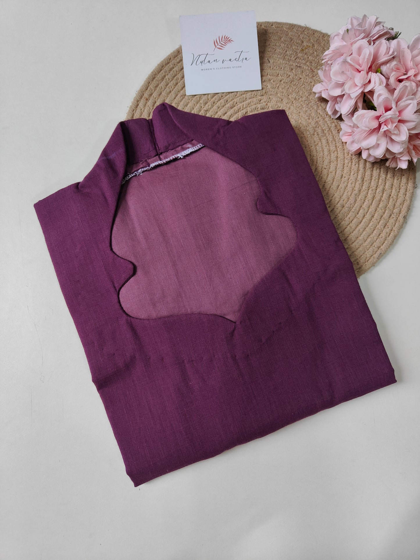 Cotton Slub Anarkali kurti