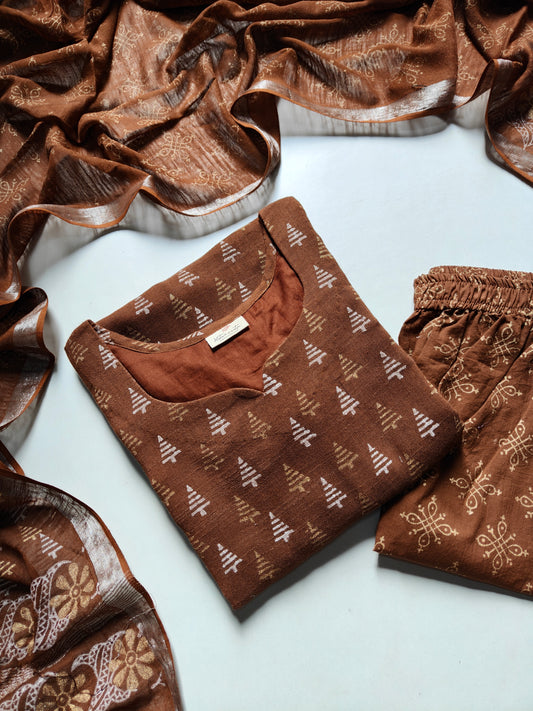 Linen Cotton Suit Set