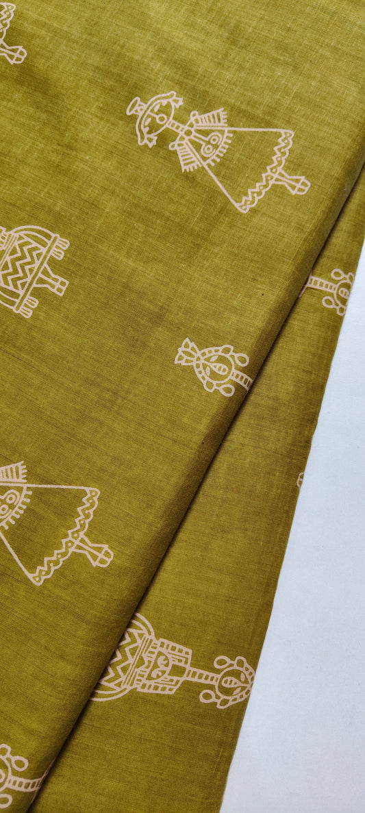 Cotton long straight kurta