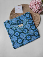 Ready to Ship Cotton Kantha Short kurti
