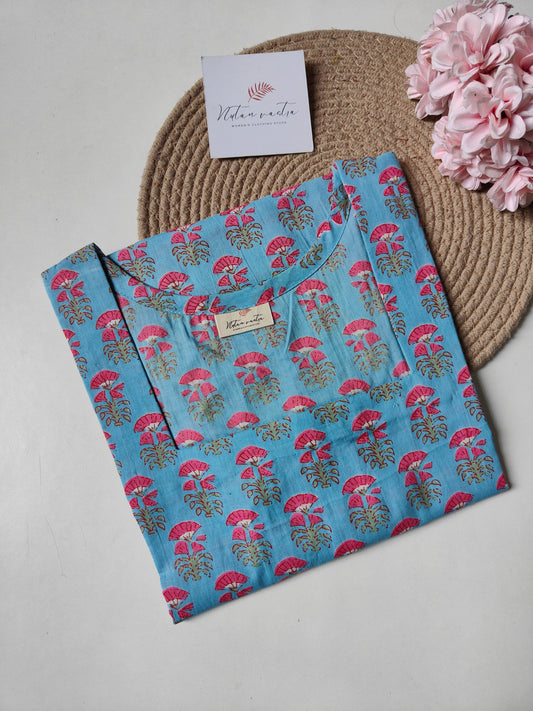 Ready to ship Cotton Short kurti