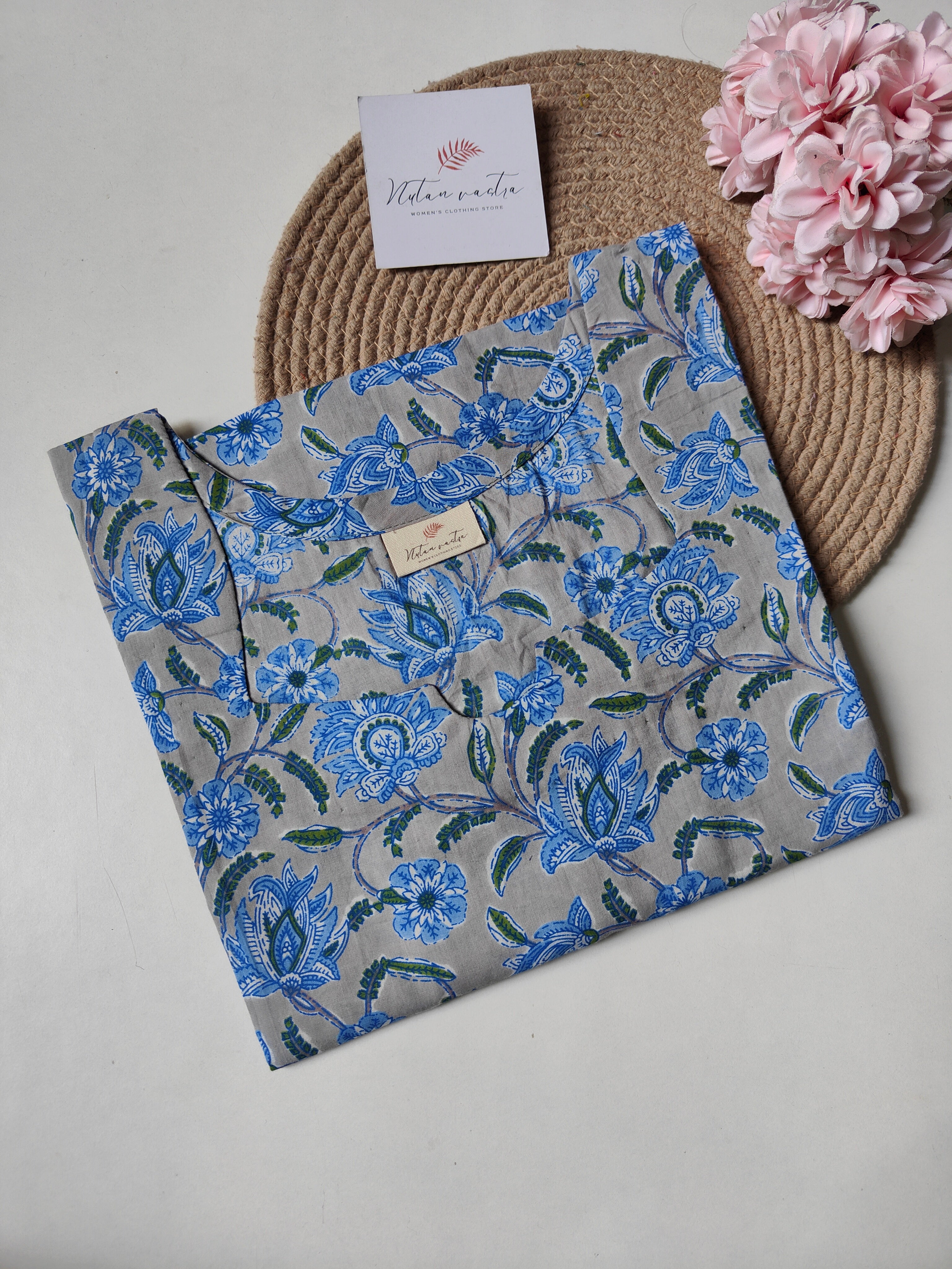 Ready to ship Cotton short kurti