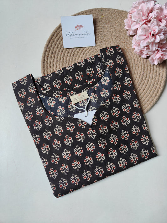 Ready to ship Cotton Long Straight Kurti