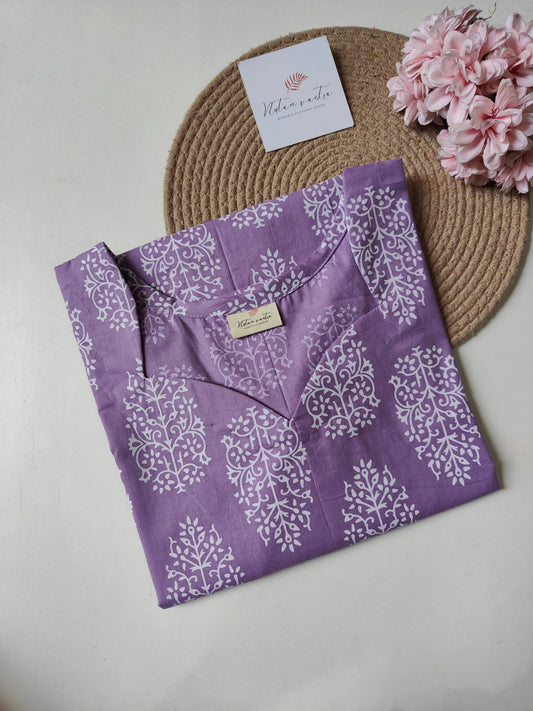 Cotton Anarkali kurti