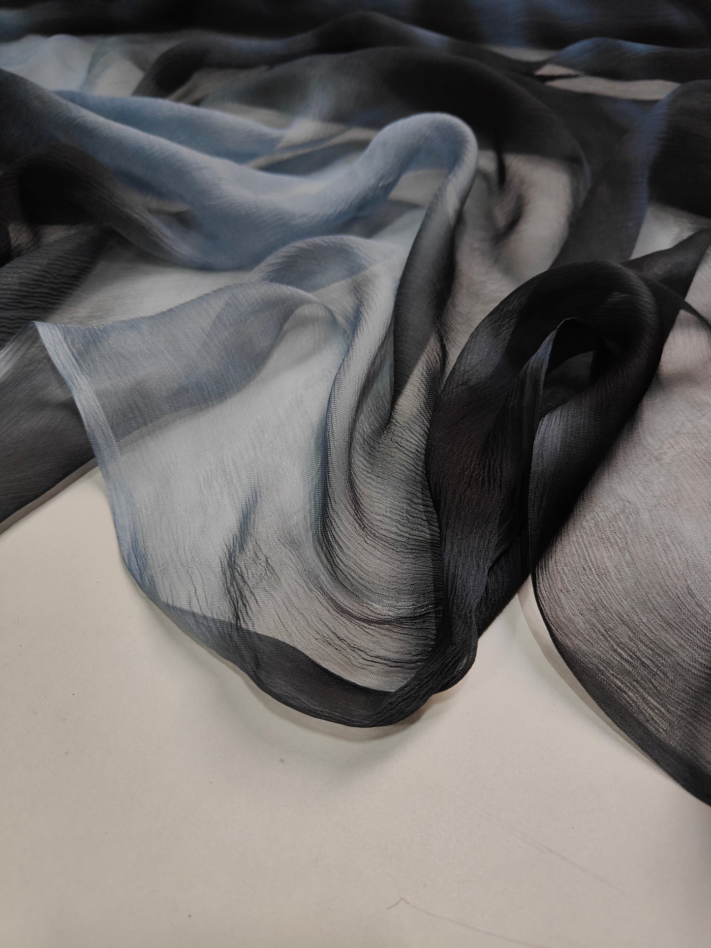 Cotton suit set with chiffon dupatta