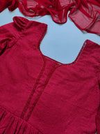 New Chikankari Anarkali Set