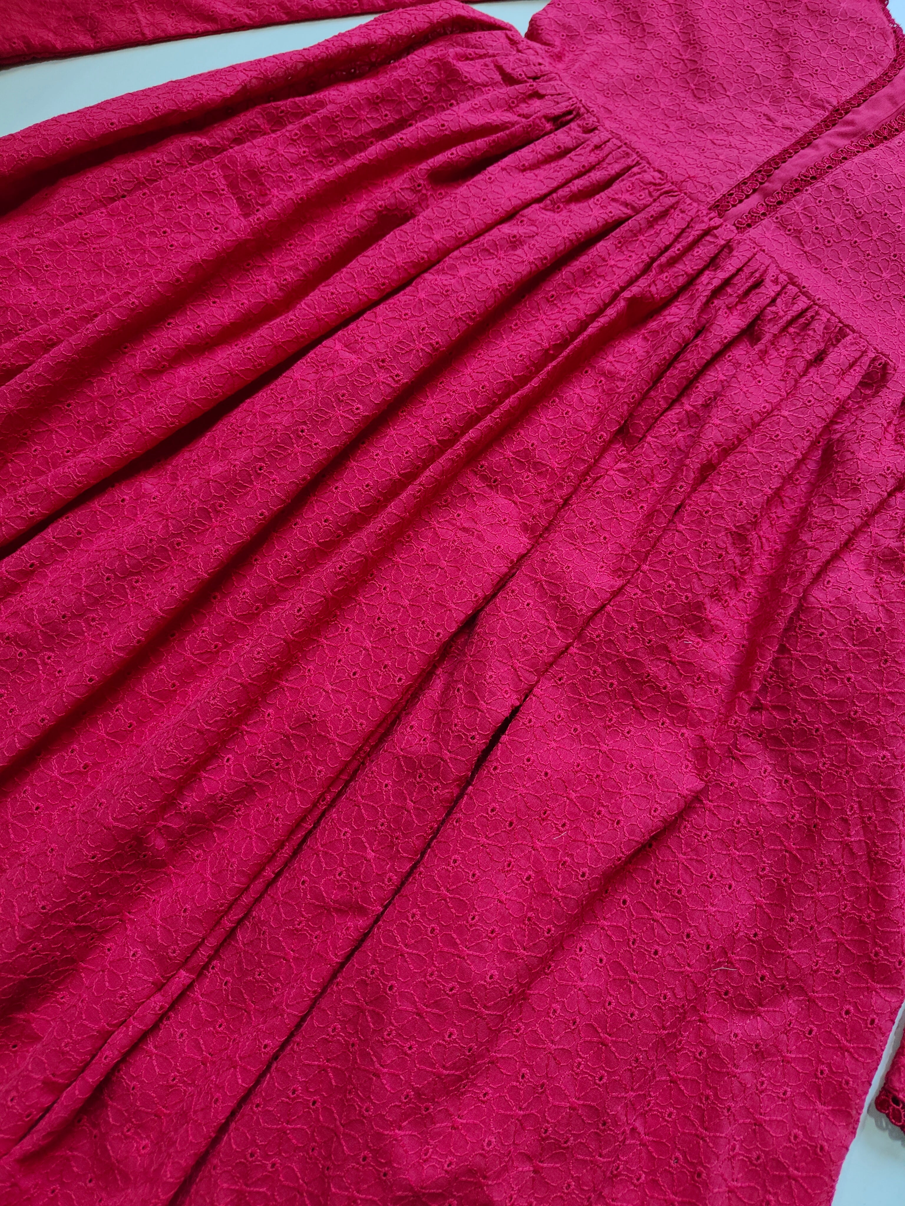 New Chikankari Anarkali Set