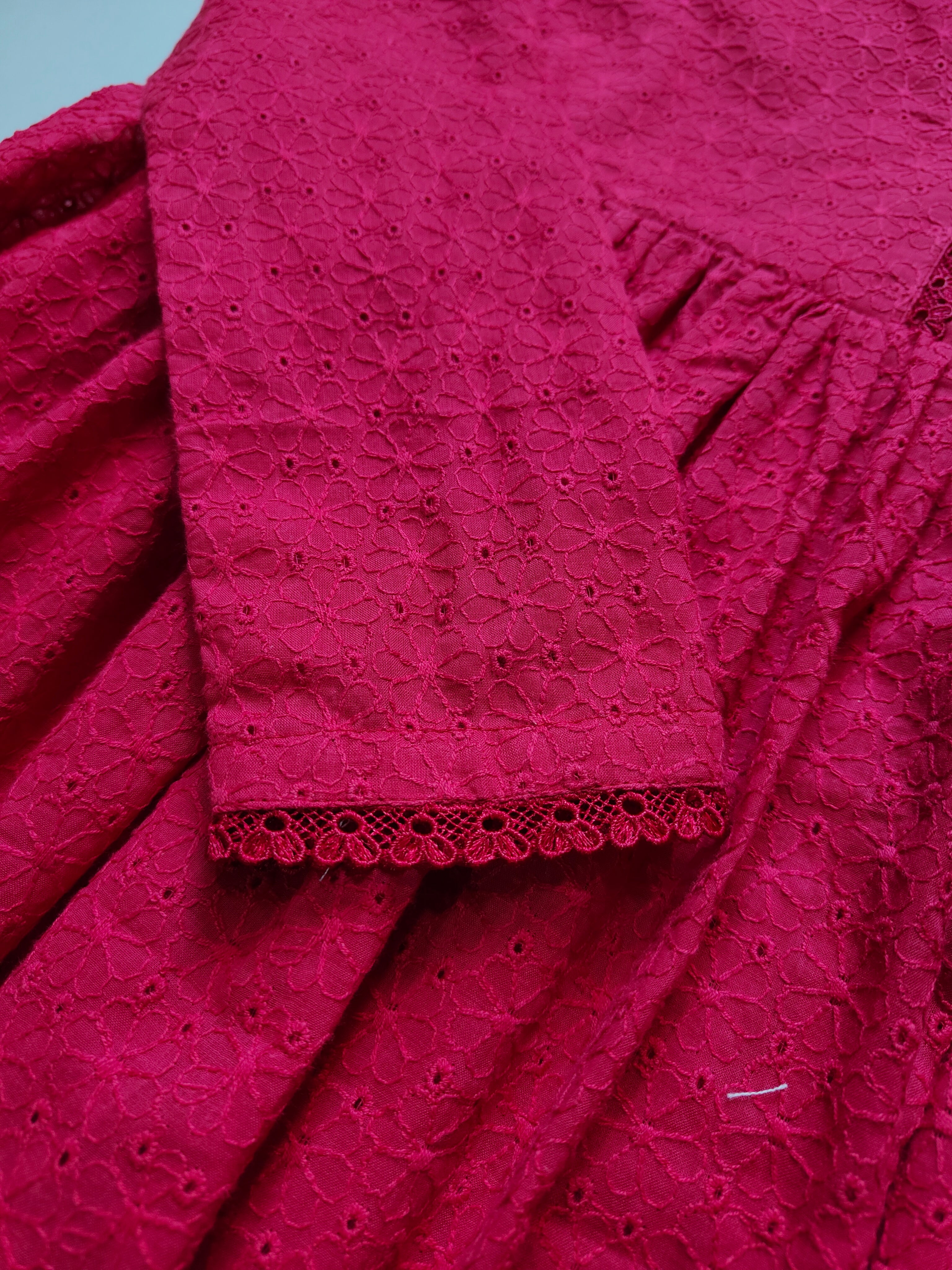 New Chikankari Anarkali Set