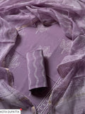 Cotton Suit Set With Kota Doria Dupatta