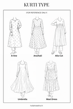 Khadi Cotton Anarkali Kurti