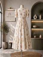 Soft Pure Cotton Maxi Dress