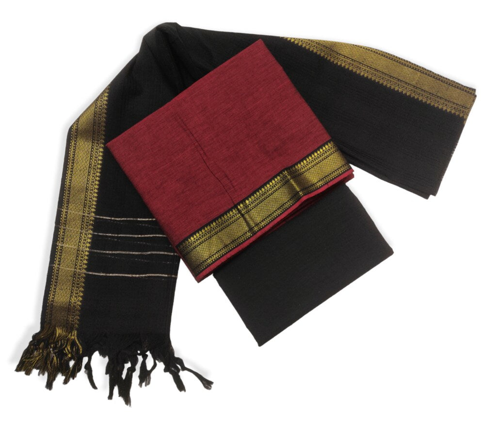 Mangalgiri South Cotton Suit Set